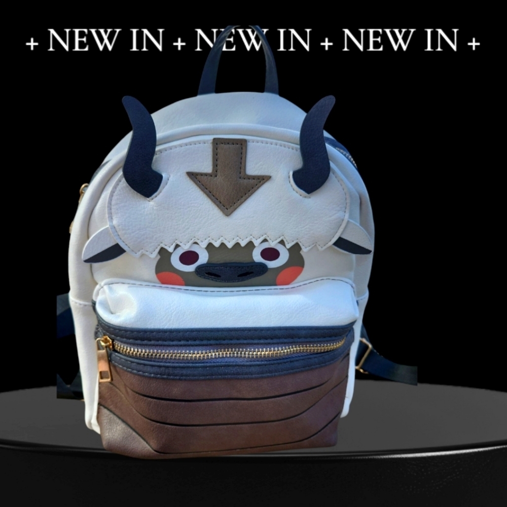 NWT Avatar  The Last Airbender Appa Flying Bison Mad Engine Mini Backpack